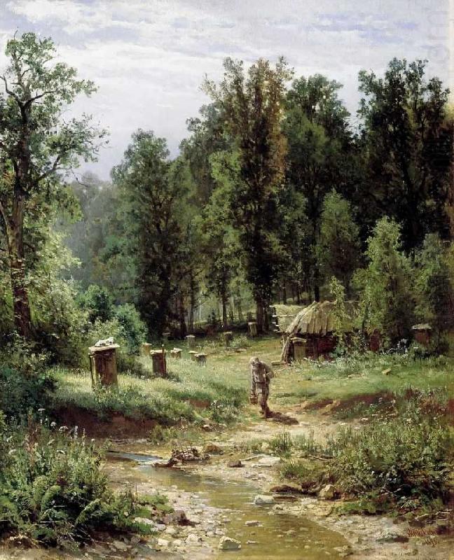 Apiary in a Forest, Ivan Shishkin
